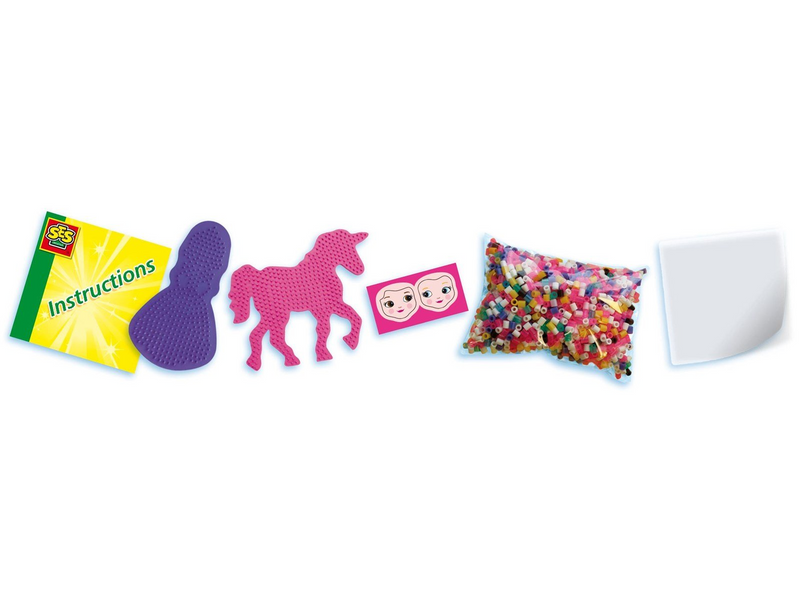 SES Creative Beedz Iron-on beads - Unicorns and princesses