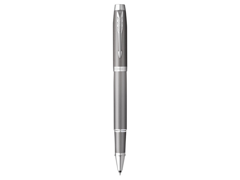 Parker IM Writing Rituals Rollerball Pen | Grey Finish with Gradient | Chrome Trims | Fine Point | Black Ink | Gift Box