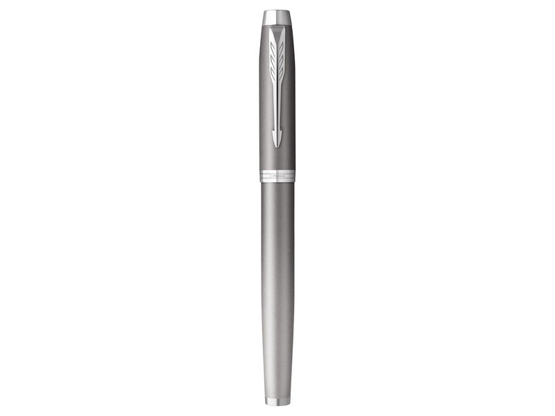 Parker IM Writing Rituals Rollerball Pen | Grey Finish with Gradient | Chrome Trims | Fine Point | Black Ink | Gift Box