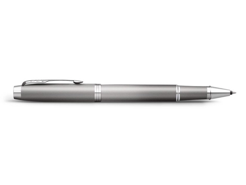 Parker IM Writing Rituals Rollerball Pen | Grey Finish with Gradient | Chrome Trims | Fine Point | Black Ink | Gift Box