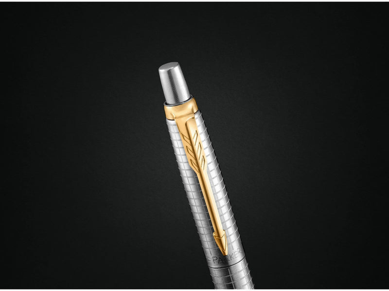 Parker Jotter Ballpoint Pen |  Special Edition | 70 years Anniversary Stainless Steel CT | Blue Ink | Gift Box