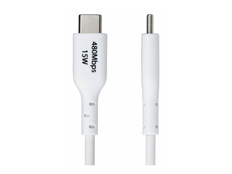 StarTech.com 3ft (1m) White USB-A to USB-C Charging Cable/Cord M/M - USB-C cable - USB to 24 pin USB-C - 1 m