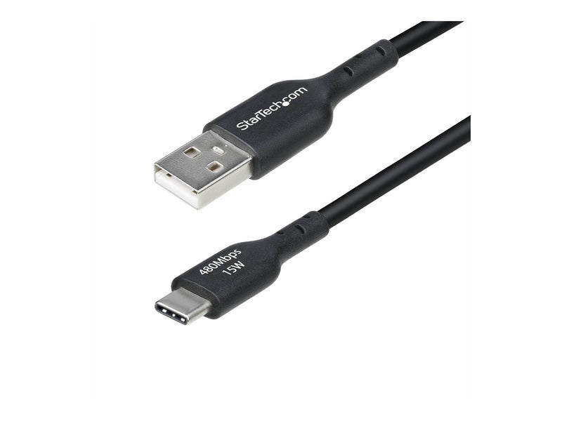 StarTech.com 2m (6.6ft) USB-A to USB-C Charging Cable Charger Cord M/M - USB-C cable - USB to 24 pin USB-C - 2 m