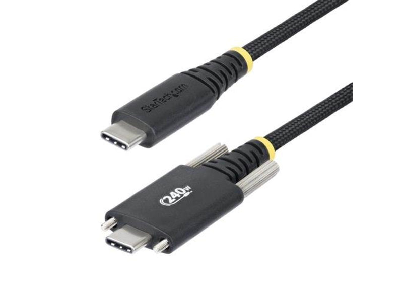 StarTech.com 10ft (3m) USB-C Charging Cable 240W Silicone Jacket - USB-C cable - 24 pin USB-C to 24 pin USB-C - 3 m
