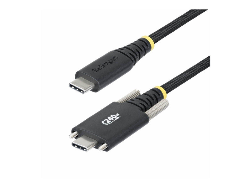 StarTech.com 10ft (3m) USB-C Charging Cable 240W Silicone Jacket - USB-C cable - 24 pin USB-C to 24 pin USB-C - 3 m