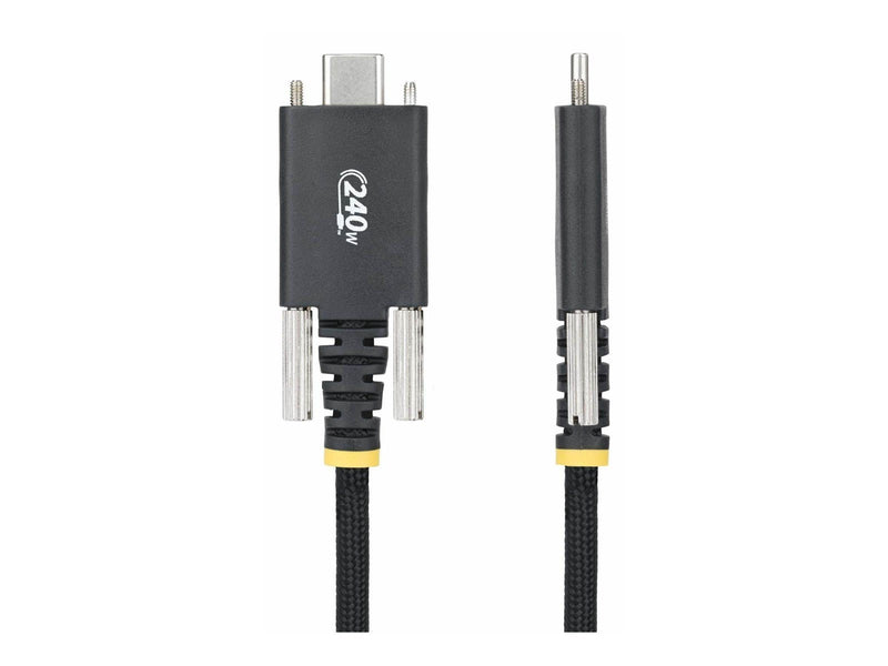 StarTech.com 10ft (3m) USB-C Charging Cable 240W Silicone Jacket - USB-C cable - 24 pin USB-C to 24 pin USB-C - 3 m