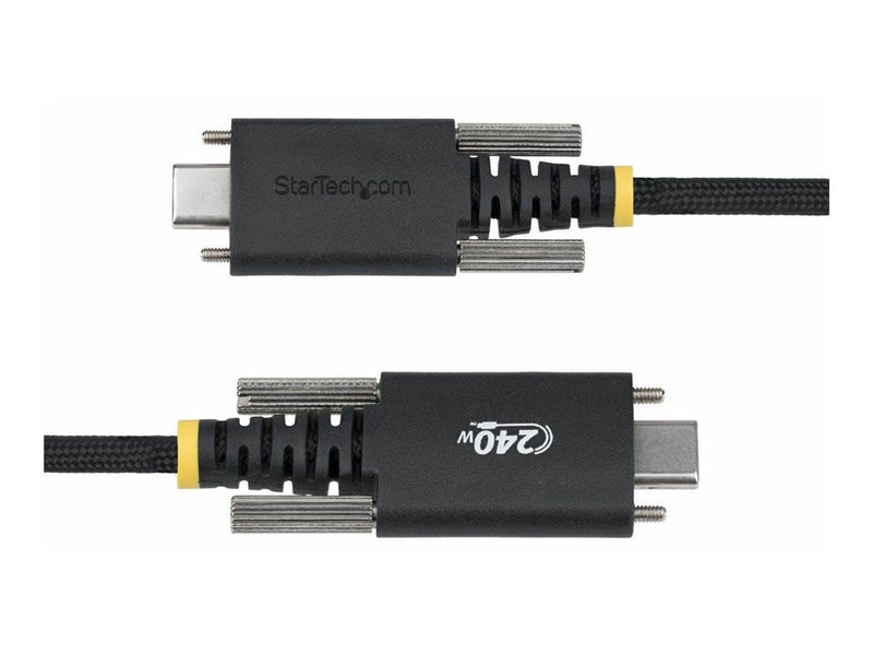 StarTech.com 10ft (3m) USB-C Charging Cable 240W Silicone Jacket - USB-C cable - 24 pin USB-C to 24 pin USB-C - 3 m