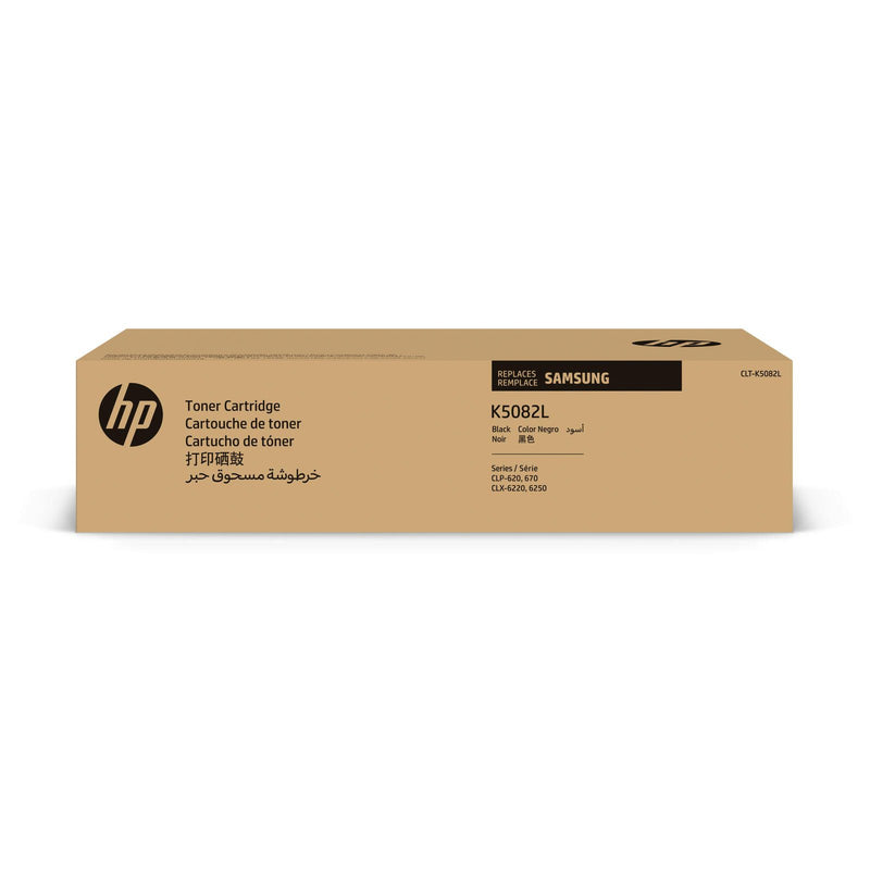 HP Original CLT-K5082L Toner schwarz 5.000 Seiten (CLT-K5082L/ELS) für CLP-620ND, 670N/ND, CLX-6220FX, 6250FX