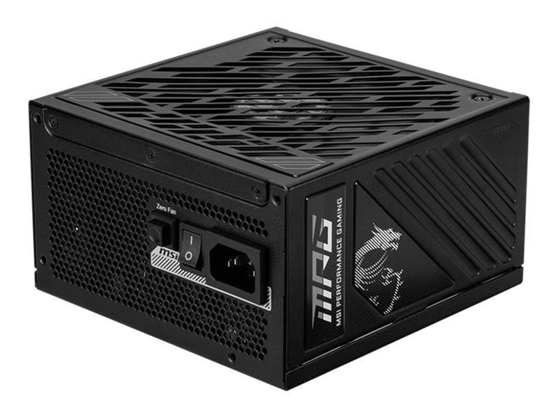 MSI MPG A850GS PCIE5 - power supply - 850 Watt Netzteile - 850 Watt - 135 mm - ATX - 80 Plus Gold zertifiziert