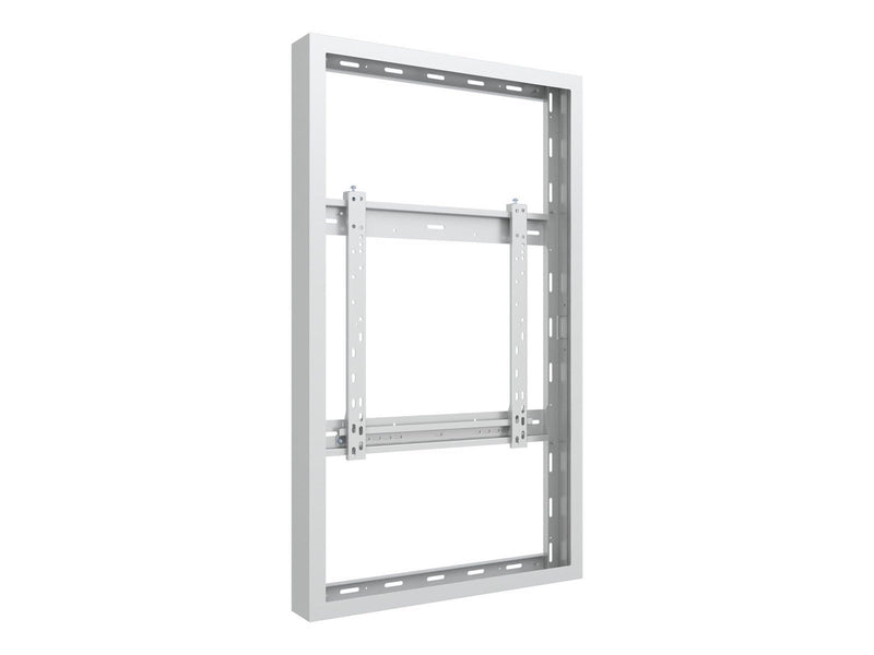 Multibrackets M Pro Series enclosure - small - for flat panel - high brightness - white 25 kg 46" 200 x 200 mm