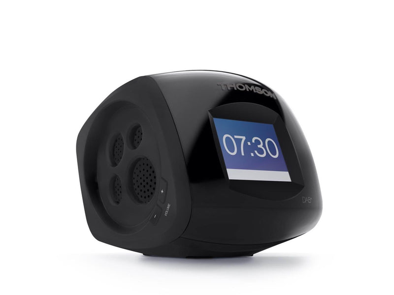 NACON Alarm Clock Radio with Projector - DAB+/FM - Mono - schwarz