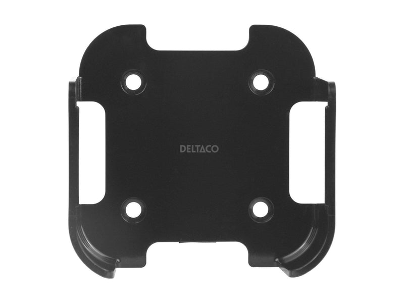 Deltaco IMP ARM-257 stand - adjustable arm - for mobile phone / tablet - black