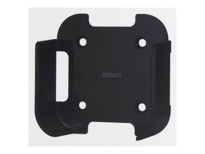 Deltaco IMP ARM-257 stand - adjustable arm - for mobile phone / tablet - black