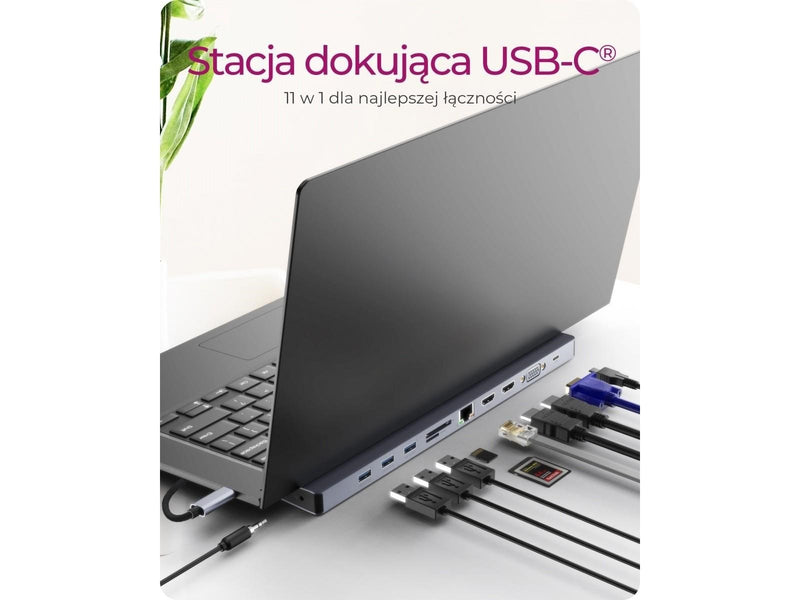 ICY BOX Notebook Dock 11-in-1