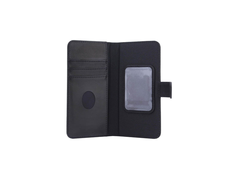 Radicover Radiationprotected Mobilewallet Leather Universal Medium 5-5.4" 2in1 Magnetcover Black