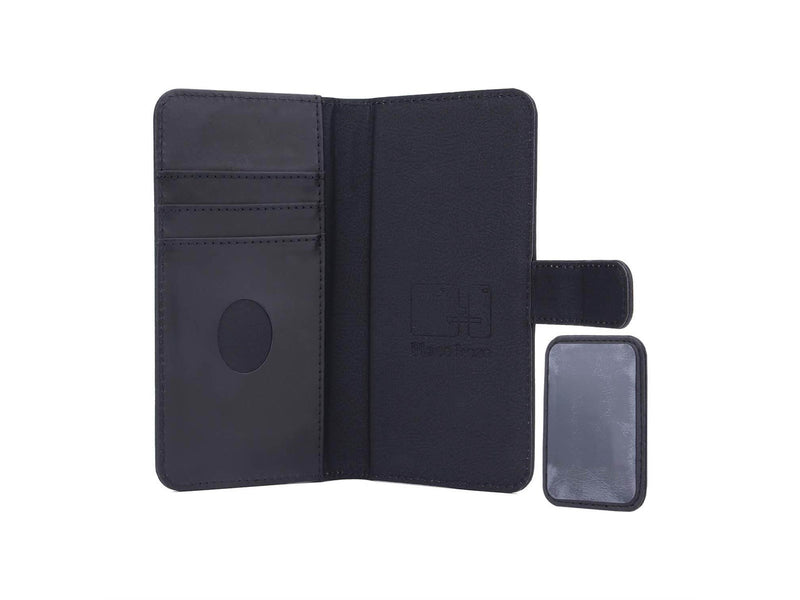 Radicover Radiationprotected Mobilewallet Leather Universal Medium 5-5.4" 2in1 Magnetcover Black
