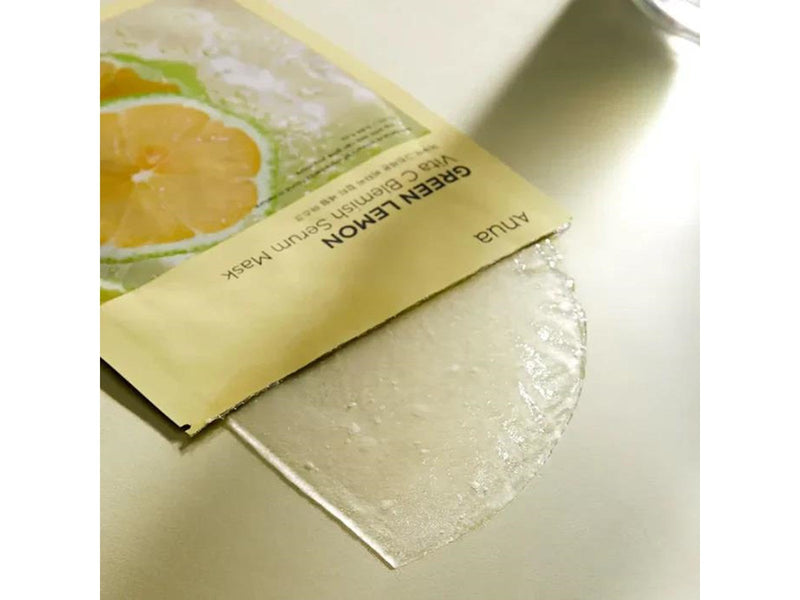 Anua Green Lemon Vita C Blemish Serum Mask