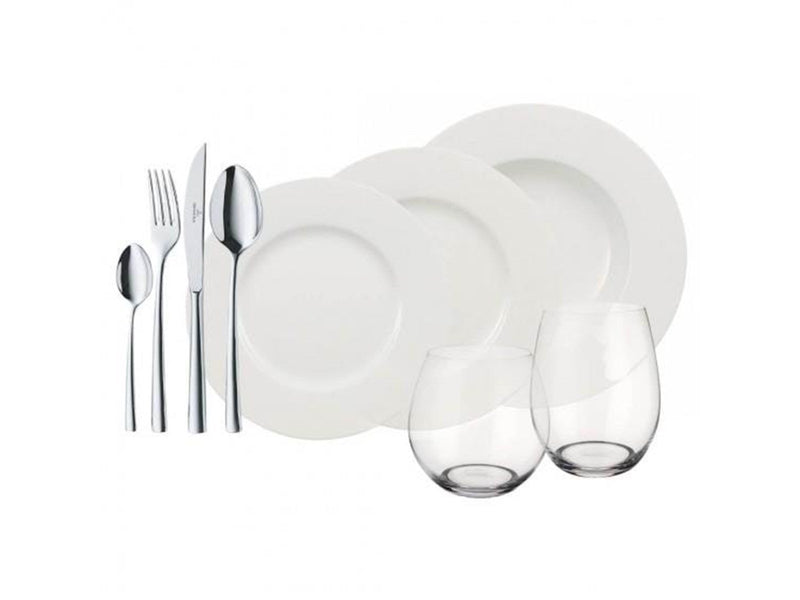 Villeroy & Boch Wonderful World White 4 Friends 36 tableware set