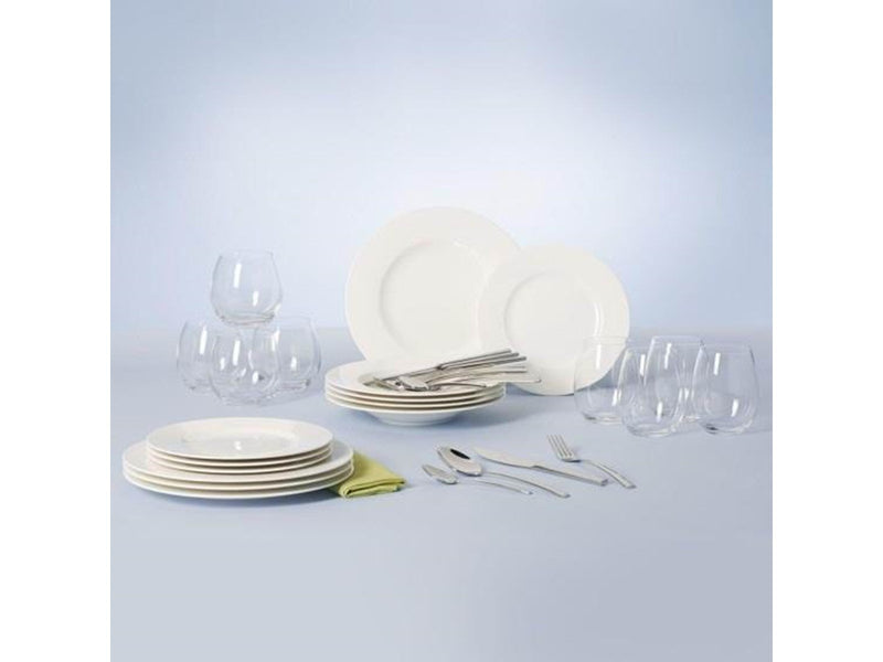 Villeroy & Boch Wonderful World White 4 Friends 36 tableware set