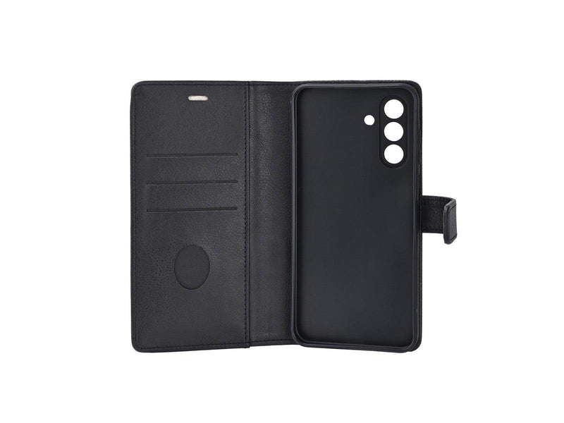 Radicover Phone Case Samsung A26 5G Flipcover Anti Radi RFID 3 Card Black PU