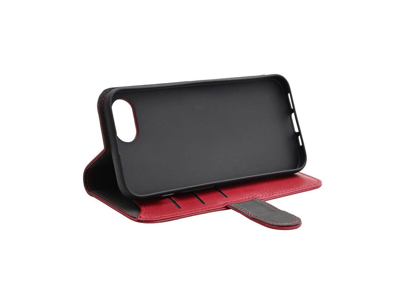 GEAR Wallet iPhone 16E Classic 3 Card MagSerie Deep Red