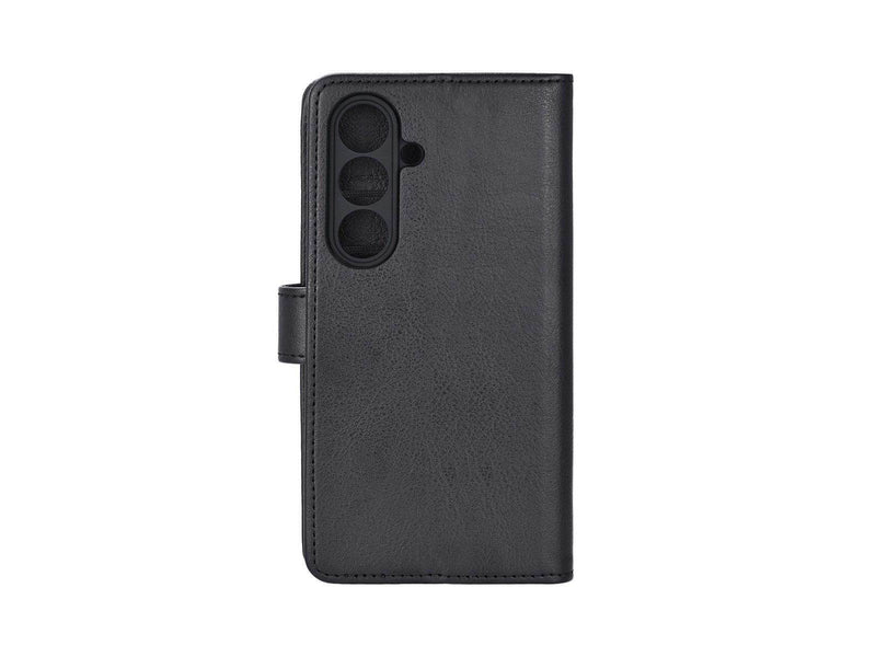 Radicover Phone Case Samsung S25 5G Flipcover Anti Radi RFID 3 Card Black PU
