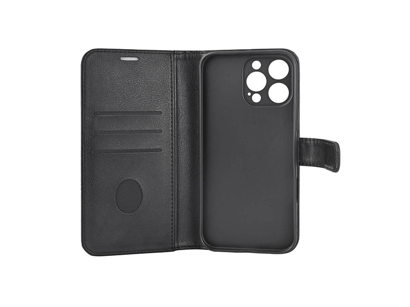 Radicover Wallet Case Anti-Radiation 3 Card RFID Black - iPhone 16 Pro Max