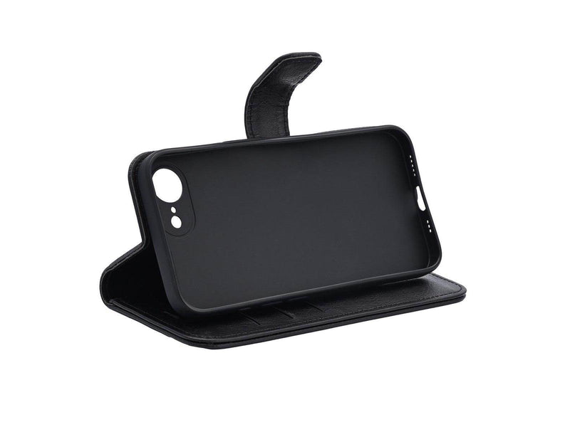 Radicover Wallet iPhone 16E RFID 3 Card MagSerie Black PU