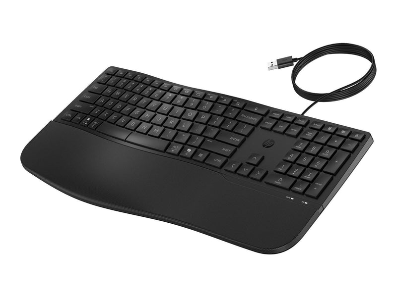 HP 480 Comfort - Tastaturen - Englisch - Schwarz