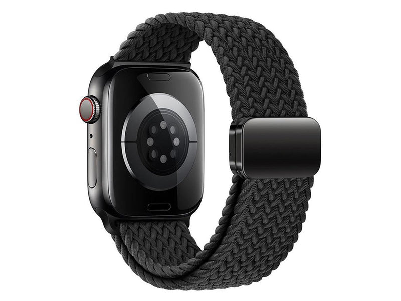 Lippa Apple Watch Nylon Strap incl. Magnetic Lock 38/40/41 mm - Black