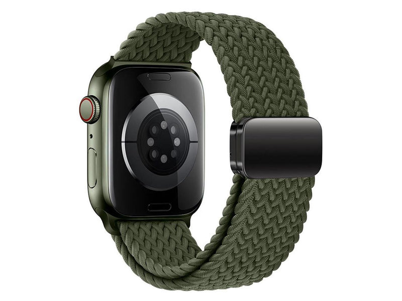 Lippa Apple Watch Nylon Strap incl. Magnetic Clasp 38/40/41/42 mm - Green