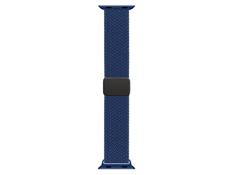 Lippa Apple Watch Nylon Strap incl. Magnetic Lock 42/44/45/46/49 mm - Blue