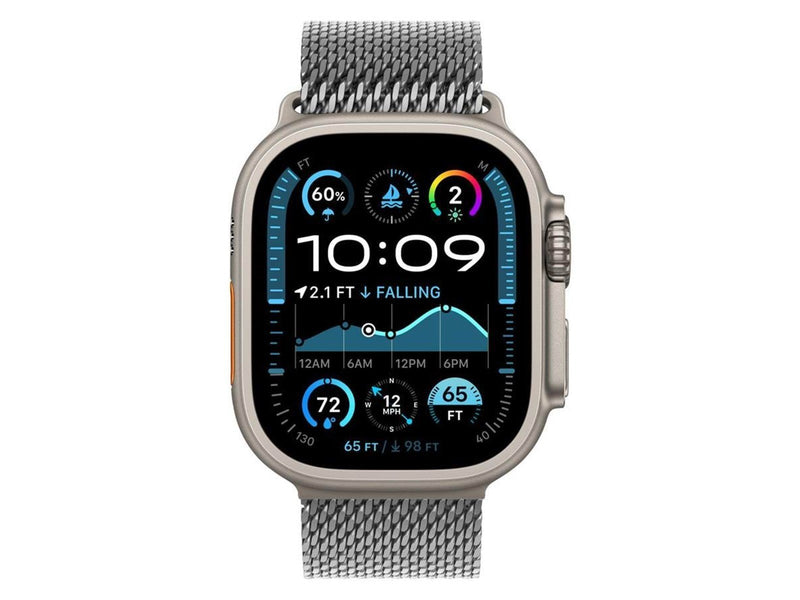 Lippa Apple Watch Stainless Steel incl. Lock 42/44/45/46/49 mm - Silver