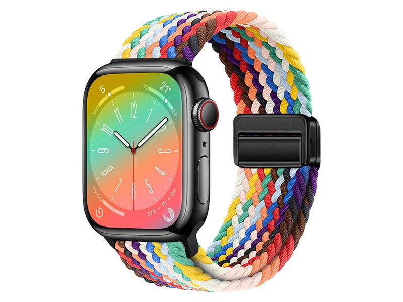 Lippa Apple Watch Nylon Strap incl. Magnetic Clasp 38/40/41 mm Multicoloured