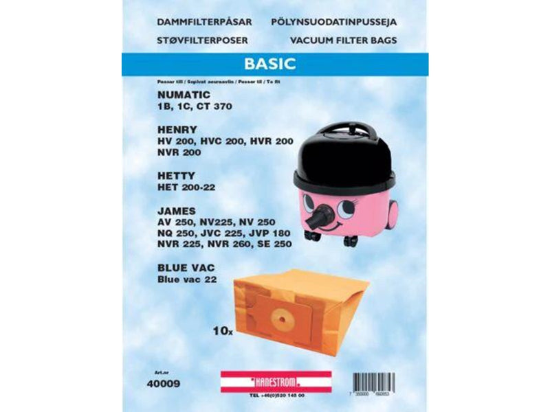 hanestroem Vaccum Cleaner Dustbags - 10 pcs