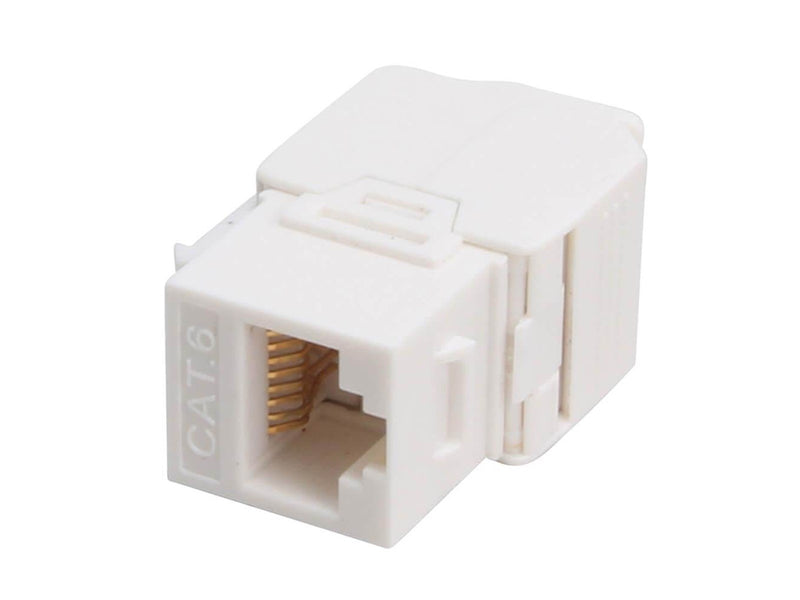 Triax Connector Keystone CAT6 UTP Tool-Free White