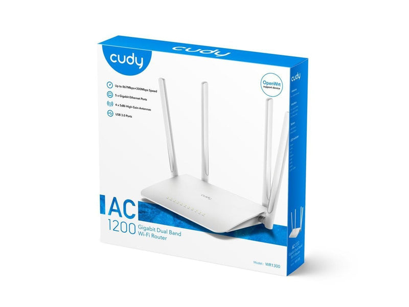 Cudy WR1300 wireless router - Wireless router