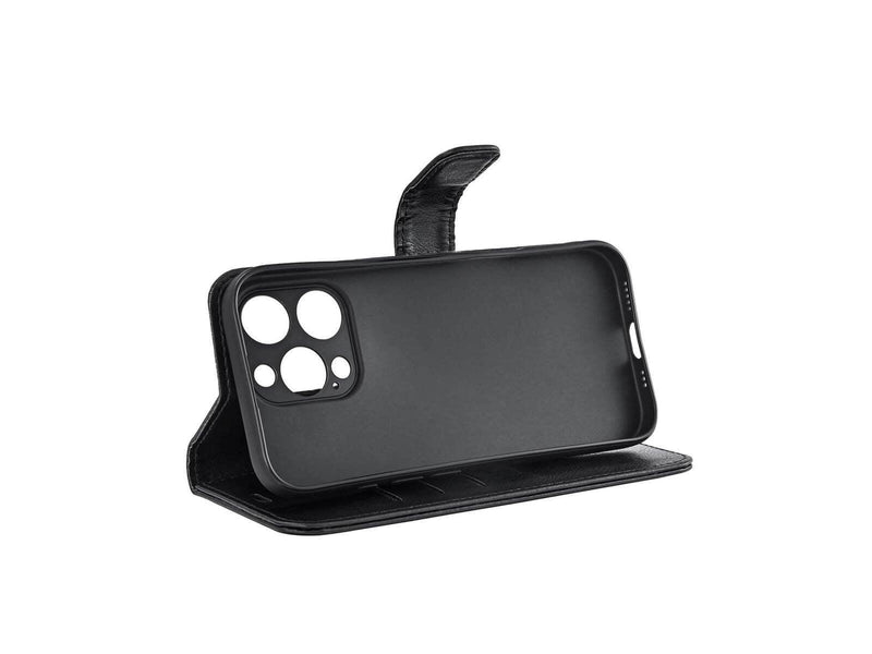 Radicover Wallet Case Anti-Radiation 3 Card RFID Black - iPhone 16 Pro