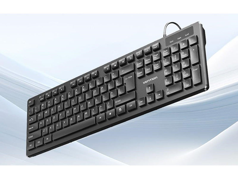 Vention Wired Keyboard + Mouse + Mouse Pad Set KTCB0-EN - Tastatur & Maus Set - Schwarz