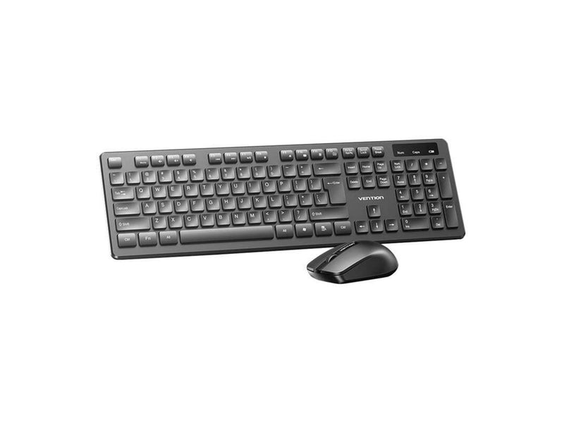 Vention Wireless Keyboard and Mouse Set KTDB0-EN - Tastatur & Maus Set - Schwarz