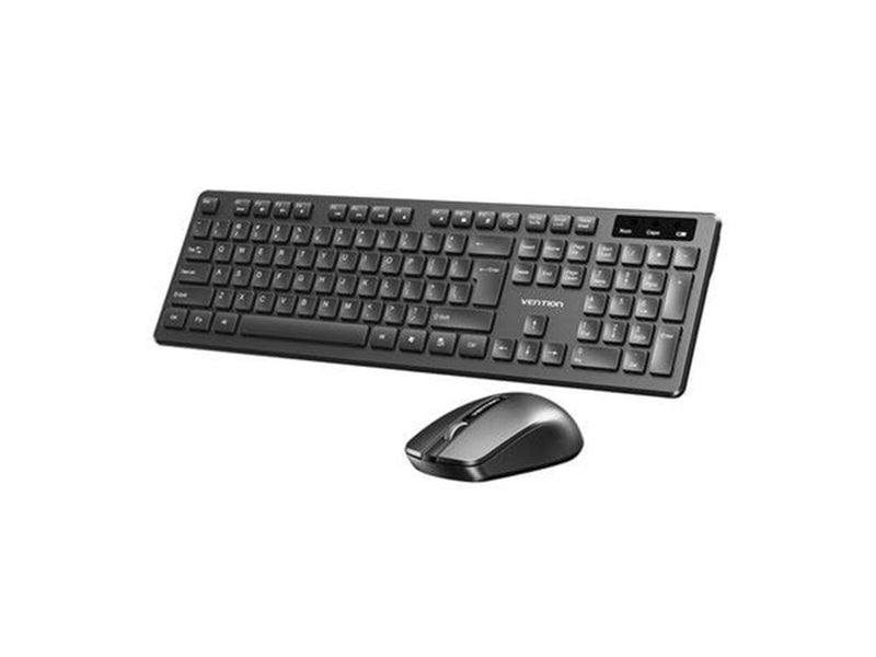 Vention Wireless Keyboard and Mouse Set KTDB0-EN - Tastatur & Maus Set - Schwarz