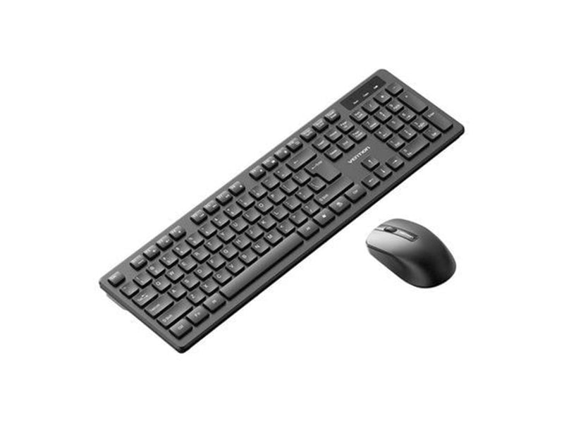 Vention Wireless Keyboard and Mouse Set KTDB0-EN - Tastatur & Maus Set - Schwarz