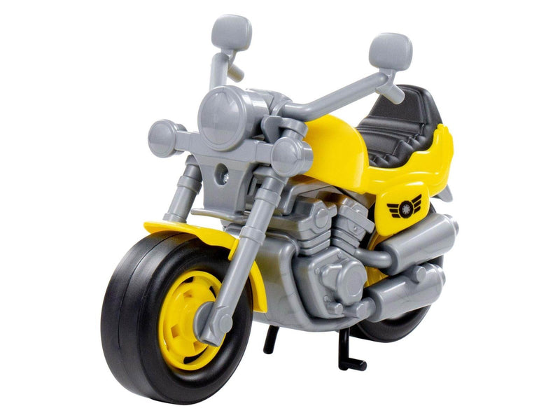 Cavallino Toys Cavallino Race Motorbike Yellow 25cm