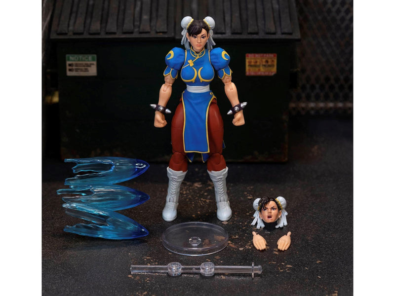 Jada Toys Street Fighter II Chun-Li 6" Figure