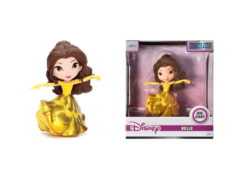 Jada Toys Disney Princess Gold Gown Belle 4"Figure