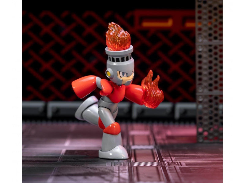 Jada Toys Mega Man Fire Man 4.5" Figure