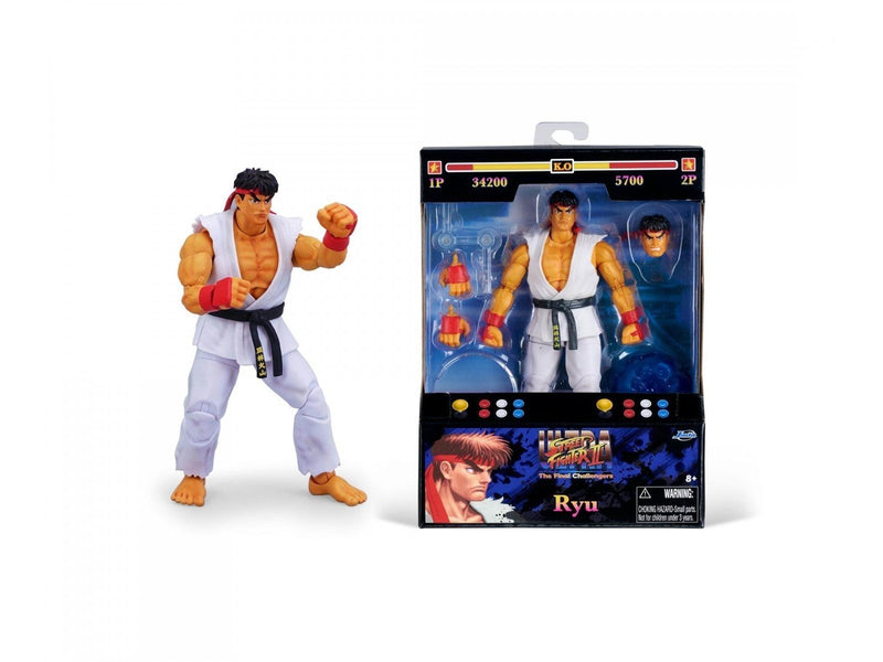 Jada Toys Street Fighter II Ryu 6" Figure