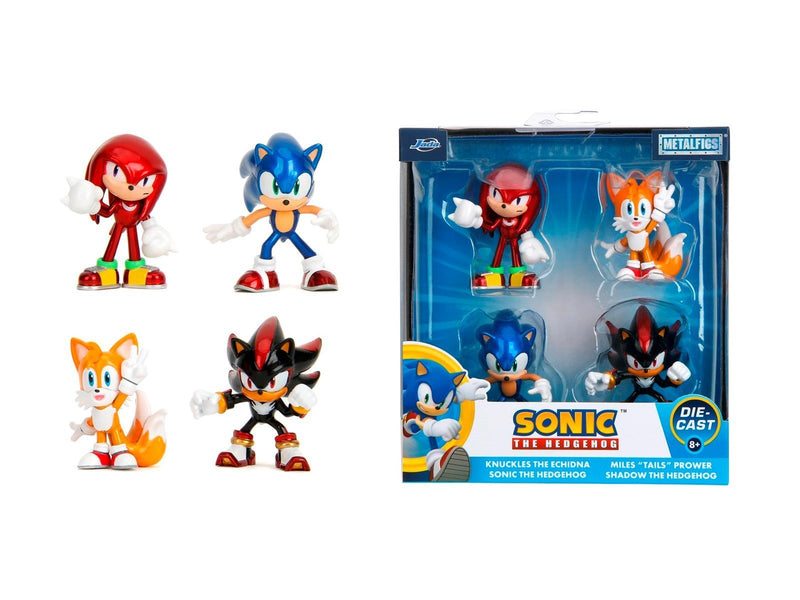 Jada Toys Sonic 4-Pack Figures 2.5" Wave 1