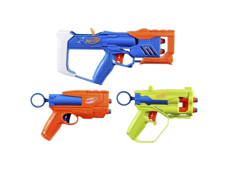 NERF N Series Triple Action Pack