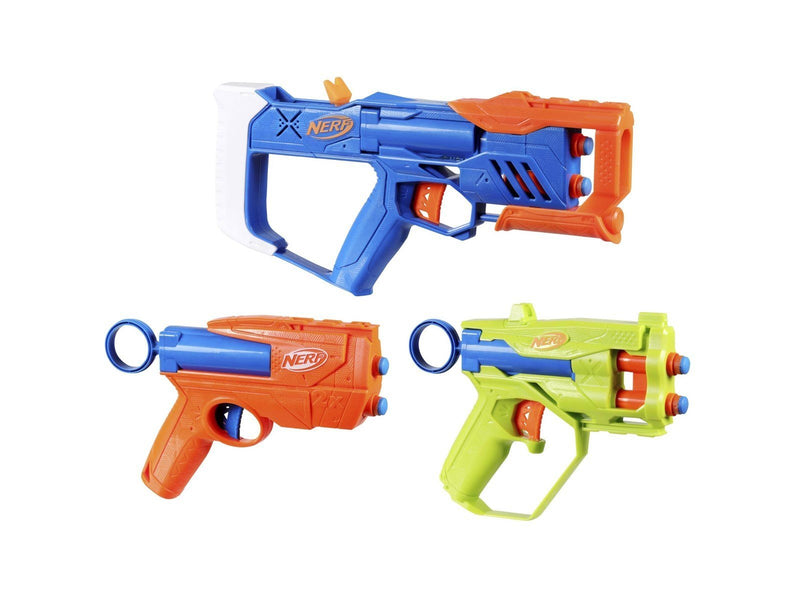 NERF N Series Triple Action Pack